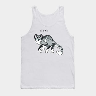 Quiet Rain (Words) Tank Top